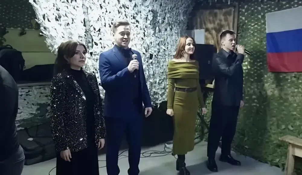 Новогодняя программа для военных от ансамбля Александрова