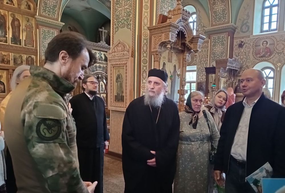 На Валаамском подворье прошла встреча с Алексеем Шороховым
