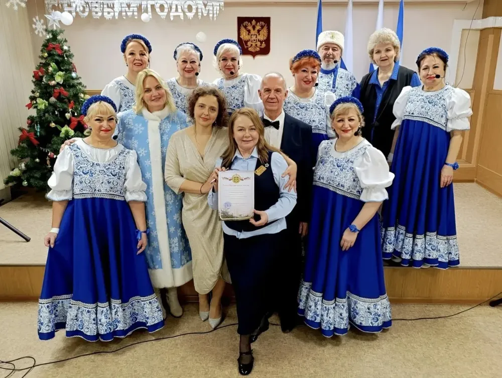 Новогодний концерт в военном госпитале Североморска