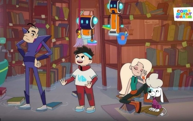 «Союзмультфильм» выпустил мини-сериал о мире без бумажных книг