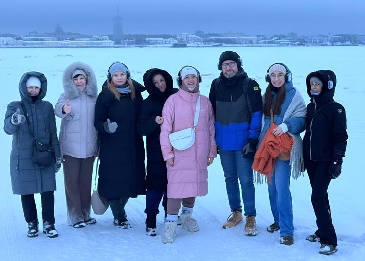 Арктика на грани фантастики: аудиоспектакль на ледовой переправе в Архангельске