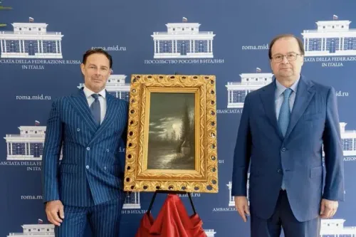 Картина Льва Лагорио, утерянная в военные годы, вернулась в Россию