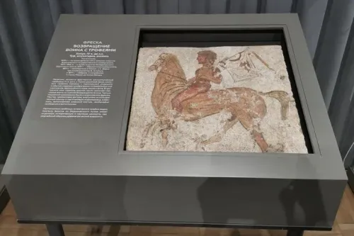 Уникальная античная фреска в Воронежском музее изобразительных искусств